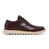 Sapato Casual Oxford Derby Tratorado Super Leve E Macio