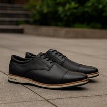 Sapato Casual Oxford Masculino couro Legítimo de Luxo Sapato Casual Oxford Masculino couro Legítimo de Luxo