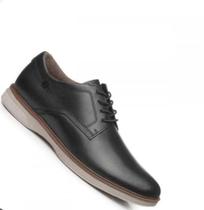 Sapato casual pegada Masculino Couro-Preto Sapato casual pegada Masculino Couro-Preto