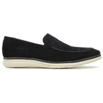 Sapato Casual Preto em Couro 18854