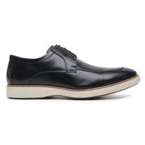 Sapato Casual Preto Em Couro 67996