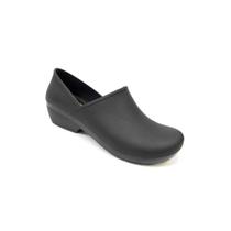 Sapato clog feminino susi 1441-900 - boa onda - preto/preto