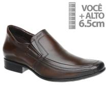 Sapato com Salto Interno Jota Pe Marrom Air 71354 M