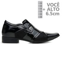 Sapato com Salto Interno Verniz Jota Pe Preto Air 79350 Sapato com Salto Interno Verniz Jota Pe Preto Air 79350