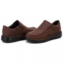 Sapato Comfort Masculino em Couro Rústico REF 8005 Sapato Comfort Masculino em Couro Rústico REF 8005
