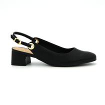 Sapato Comfortflex Original 2598332 Salto Grosso Medio Fivela Feminino Sapato Comfortflex Original 2598332 Salto Grosso Medio Fivela Feminino