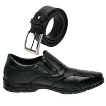 Sapato Confort Social Masculino Couro Ortopédico Marrom 5080 Sapato Confort Social Masculino Couro Ortopédico Marrom 5080