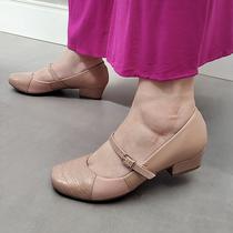 Sapato Conforto Firezzi Boneca Joanete Salto Baixo 7887 Bege Sapato Conforto Firezzi Boneca Joanete Salto Baixo 7887 Bege