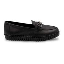 Sapato Couro Bottero Mocassim Casual Feminino Preto 354309