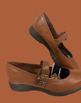 Sapato couro burnish