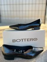 Sapato Couro Feminino Preto Bottero