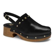Sapato Dakota Plataforma Mule Clog Salto Bloco D0102 Cor:PretoTamanho:35