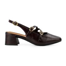 Sapato Dakota Salto Bloco - Feminino - Marrom Sapato Dakota Salto Bloco - Feminino - Marrom