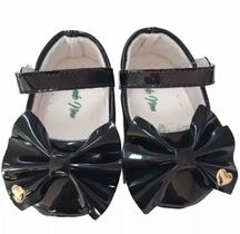 Sapato De Bebe Menina com laço Mundo Nina Kids Sapato De Bebe Menina com laço Mundo Nina Kids