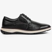 Sapato de Couro Ferracini Fluence 5540-559G Preto Masculino