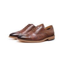 sapato de couro masculino social e casual oxford bico fino confortavel 37 ao 45