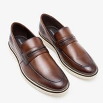 Sapato de couro metropolitan bay tan -273103