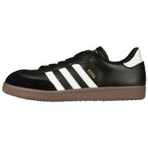 Sapato de futebol adidas Samba Classic para meninos preto/branco tamanho 4.5