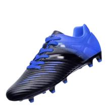 Sapato de futebol Vizari Liga FG Infantil preto/azul tamanho 12C Sapato de futebol Vizari Liga FG Infantil preto/azul tamanho 12C