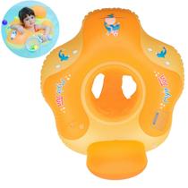 Sapato de Natação Infantil Myir JUN - Com Piscina Inflável Baby Float (Laranja)