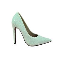 Sapato De Noiva Scarpin Feminino Salto Alto Glitter Furtacor 1720475