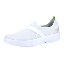 Sapato de recuperação OOFOS OOMg Low White para mulheres tamanho 5 Sapato de recuperação OOFOS OOMg Low White para mulheres tamanho 5