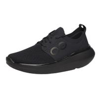 Sapato de recuperação OOFOS Oomy Stride preto para mulheres, tamanho 8,5