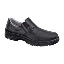 Sapato de Segurança Conforto SV62 com Elástico Lateral Preto CA 42631