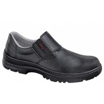 Sapato De Segurança Elástico Preto Solado Bidensidade Sem Biqueira Ca 42631 Conforto