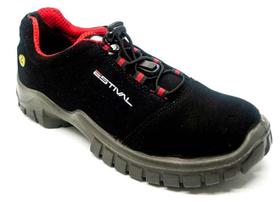 Sapato de Segurança Estival Antiestático Com Bico de Composite EN10023S2A CA 40992