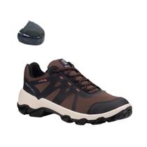 Sapato de Segurança Hybrid Smart Brown Estival - Marrom - HB30003S1BW - Bico Composite - CA 47823