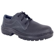 Sapato De Segurança Preto Com Cardaço E Sem Bico Monodensidade Nº34 - 269,0023