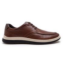 Sapato Democrata Easy Leave Couro Masculino 245202