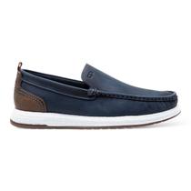 Sapato Democrata Mocassim Easy Flop Pulse 610101 Azul Navy Sapato Democrata Mocassim Easy Flop Pulse 610101 Azul Navy