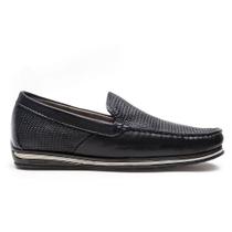 Sapato Democrata Mocassim Easy Ted 135201-001 Preto