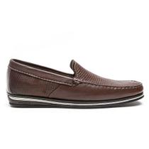 Sapato Democrata Mocassim Easy Ted 135201-003 Conhaque Sapato Democrata Mocassim Easy Ted 135201-003 Conhaque