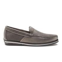 Sapato Democrata Mocassim Easy Ted 135201-004 Smoke