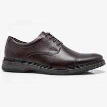 Sapato Democrata Noah Couro Masculino Tabaco - Sapato Democrata Noah Couro Masculino Tabaco -