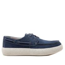Sapato Democrata Sider Denim Bora 526202 Azul Jeans