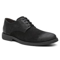 Sapato Derby Masculino Couro Camurça Borracha Conforto Macio Sapato Derby Masculino Couro Camurça Borracha Conforto Macio