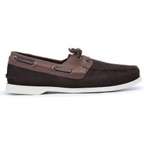 Sapato Dockside Centuria Em Couro Cafe Chocolate