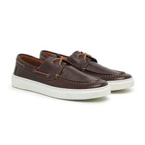 Sapato dockside Masculino Moderno tênis couro legitimo luxo - Lecas