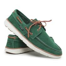 Sapato Dockside Mocassim Casual Masculino Em Couro