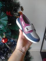 Sapato DOK infantil Marinho/Gelo/Vinho Ref.: 25012-1090