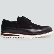 Sapato Dudalina Textura Bugatti Preto Masculino Sapato Dudalina Textura Bugatti Preto Masculino