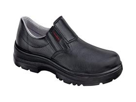 Sapato Elastico Conforto Com Bico Aco Mod. Sv 62501 Ca 9222
