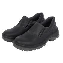 Sapato Elástico Lateral Bico De Plástico Vaqueta Lixada N43 Sapato Elástico Lateral Bico De Plástico Vaqueta Lixada N43