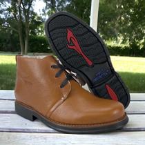 Sapato Em Couro Legítimo Masculino Original Beretta Marrom Pinhão - Ref.9026