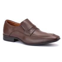 Sapato Estilo Italiano Social Laurentius De Couro Gravata