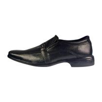 Sapato Evestê 703 Social Fivela Couro Masculino